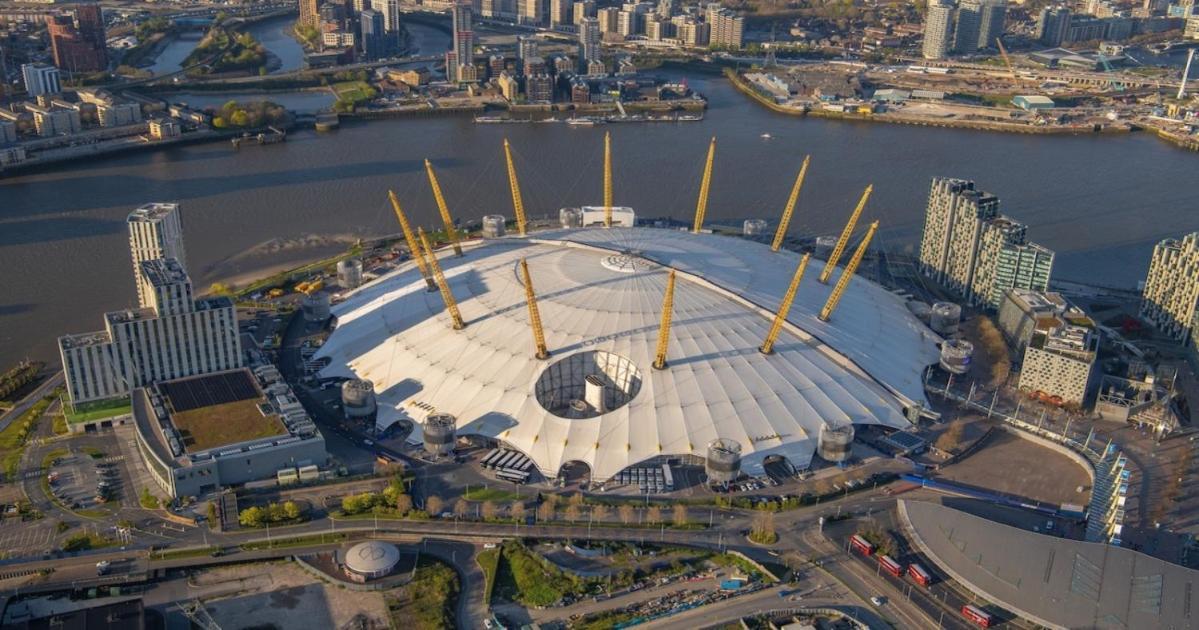 Canary Wharf O2 Arena Excel Londres Exterior foto
